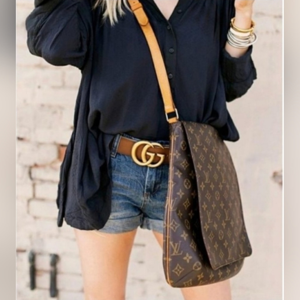 SOLD Louis Vuitton Monogram Musette Salsa GM Bag